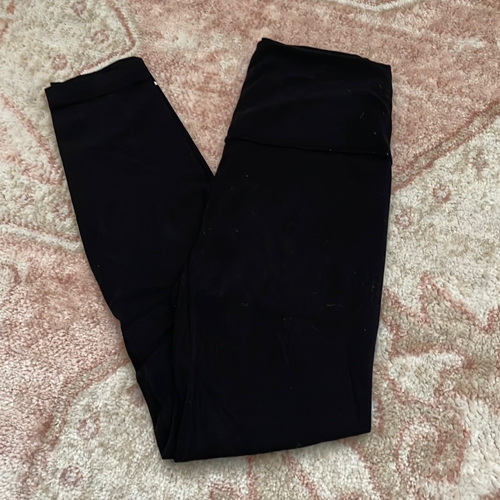Lululemon align leggings soul cycle collab- “soul” on bottom ankle size 4
